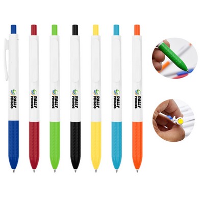 Click Plastic Ballpoint Pen