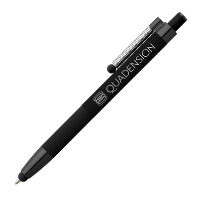 Karachi Recycled Aluminum Fidget Pen (Engraved Imprint)