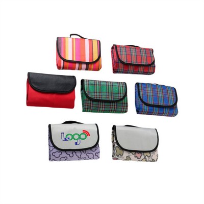 Water-Resistant Roll-Up Beach Picnic Blanket