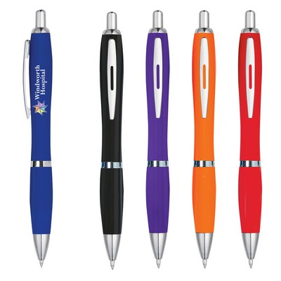 Satin Pen With Antimicrobial Additive