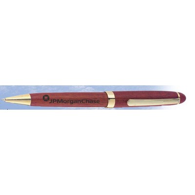 Rosewood Ball Point Pen (Siikscreen)