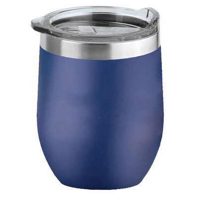 16 Oz. Dark Blue Tahoe Stemless Cocktail Tumbler