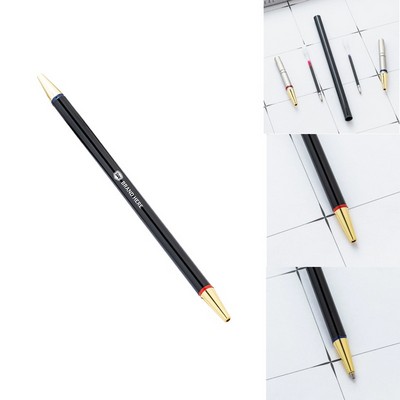 Dual-head Metal Ballpoint Pen